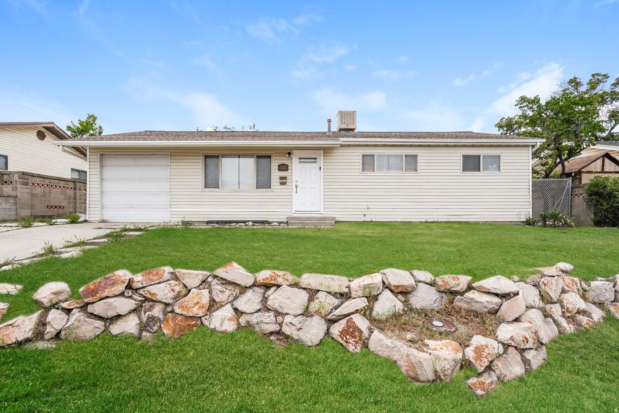 Welcome home to this Ranch/Rambler nestled in one of Salt Lake City's most convenient and connected neighborhoods, where everyday living meets unbeatable access to everything the valley has to offer. Offering 1,208 square feet on the main level plus a basement with room to grow, this 3-bedroom, 2-bathroom home with an attached garage delivers the flexible, functional layout today's buyers are looking for. You're just minutes from the iconic Utah Olympic Oval, schools, fitness and recreation centers, and the shopping and dining along Bangerter Highway and the Mountain View Corridor, making this the kind of location that keeps life simple and your commute short. Whether you're a first-time buyer planting roots or an investor looking for a solid opportunity in a high-demand area, this is a home that checks every box.
