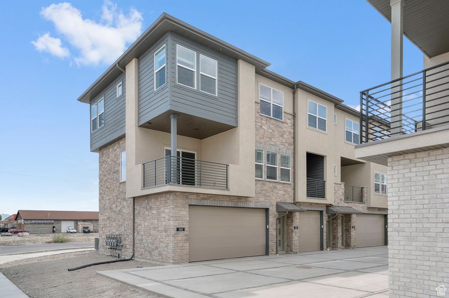This gorgeous Magnolia plan blends style and functionality with carefully selected finishes throughout! The kitchen showcases gray laminate cabinets, quartz countertops, and stainless steel gas appliances, offering a sleek and timeless space for cooking and entertaining. Inside, the home is finished with a mix of laminate hardwood, vinyl tile, and carpet flooring, while a half wall at the stairway and craftsman base and casing add to its charm. The owner's bathroom provides a spa-like retreat with cultured marble shower surrounds and elegant satin and brushed nickel hardware. Modern comfort is elevated with a tankless water heater and energy-efficient options, ensuring long-term value and reduced utility costs. This home is a perfect balance of efficiency, elegance, and everyday comfort all located in a great community!