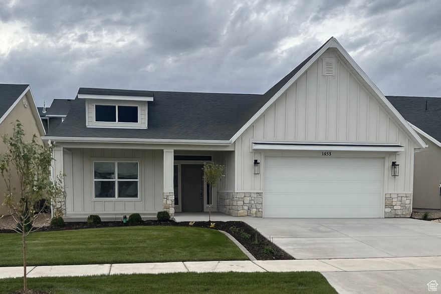 Under construction rambler with mountain, valley, and lake views. Features designer finishes, gourmet kitchen, and covered deck. Located in Starhaven Villas, a 55+ luxury community with clubhouse, fitness center, pickleball, sports simulator, and social events. HOA covers yard care and snow removal. Choose this home or a semi-custom option, but act quickly because only a few homes remain before the community is complete.  *Photos are of previous homes. I can send you photos of the current status of this spec upon request. Base price starting at $675,000.