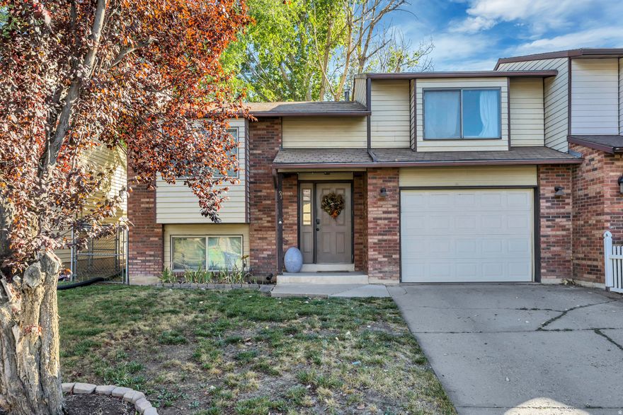 Welcome to this well maintained cozy and comfortable twin home, perfectly situated near parks, schools, shopping, and Hill Air Force Base making everyday living easy and convenient. Inside, you'll find spacious living area, ideal for relaxing or entertaining. Step outside to enjoy a private, shaded backyard, perfect for quiet evenings or weekend gatherings. The extra-deep 1 car garage with a workbench adds the perfect touch for hobbies, storage, or projects. With major updates already done furnace (2019), UTOPIA fiber (2021), and new low-E windows and A/C (2022)-this home is ready for you to move in and enjoy.  Come see why this one feels like home.