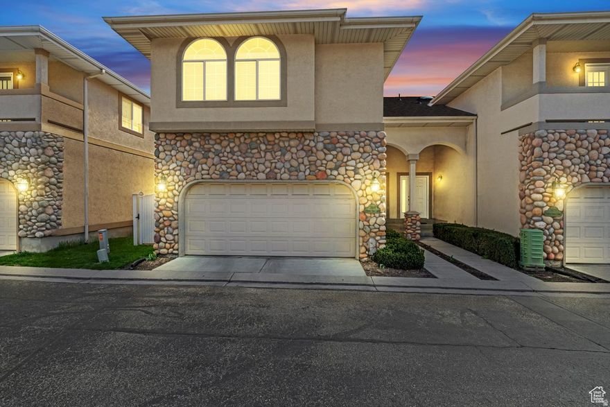 Nestled in a quiet and well-kept neighborhood in Sandy, this 4-bedroom, 3.5-bathroom home offers a perfect balance of comfort, quality, and breathtaking views of the Wasatch Mountains. Pride of ownership is evident throughout this meticulously maintained property. The main level features an inviting living space filled with natural light and an updated kitchen that's both stylish and functional. Enjoy cooking and entertaining with a Franke single sink, induction range/oven, and ample cabinetry. The adjoining dining area flows seamlessly into the private backyard-perfect for relaxing or hosting friends. Upstairs, you'll find spacious bedrooms, including a primary suite with a private bath and serene mountain views. The finished basement provides flexible space for a family room, home office, or guest suite. Step outside to a fully landscaped backyard with premium artificial 'Forever Lawn' grass, offering beauty and low-maintenance convenience year-round. Mature trees provide added shade and privacy, enhancing the peaceful outdoor atmosphere. Additional highlights include a 2-car garage, new dishwasher, newer mechanical systems, newer roof and close proximity to parks, trails, top-rated schools, shopping, and recreation. Don't miss your chance to own this move-in ready gem in one of Sandy's most desirable neighborhoods!  Square footage figures are provided as a courtesy estimate only and were obtained from County Records .  Buyer is advised to obtain an independent measurement.