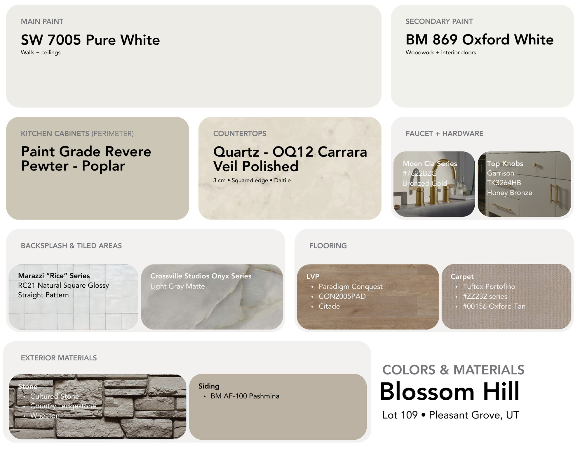 BLOSSOM HILL - Residential