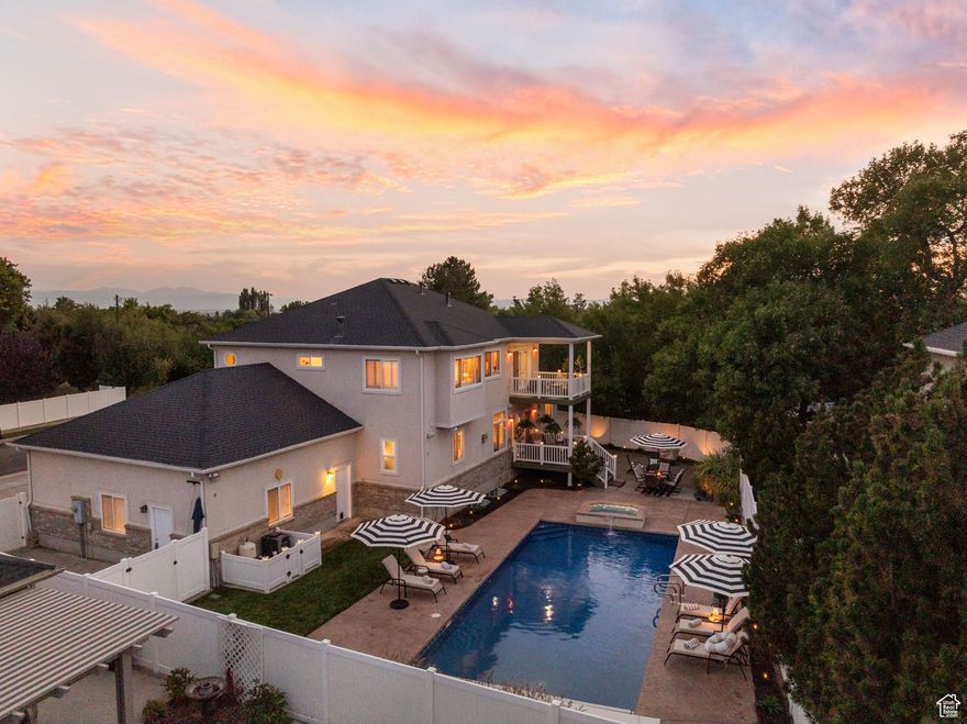 **Price Improvement!** Motivated sellers are relocating, don't miss your chance on this updated East Kaysville pool home!  Thoughtfully upgraded throughout, this beautiful home features a fully remodeled kitchen, updated primary & guest baths and new hardwood floors (2021).  Major system updates include a new roof (2017), new HVAC (2021) and two new water heaters (2023).  The backyard is built for entertaining with its meticulously maintained heated pool, hot tub, fire pit and huge patio space perfect for gatherings and summer nights.  Located in a quiet, established neighborhood with no HOA, this fully-fenced property also offers RV parking and convenient access to I-15, Station Park, HAFB and top-rated Davis schools. **Full upgrade list & 3D tour available at 557warmsprings.com** Buyer to verify all information. Square footage figures are provided as a courtesy estimate based on prior listing.