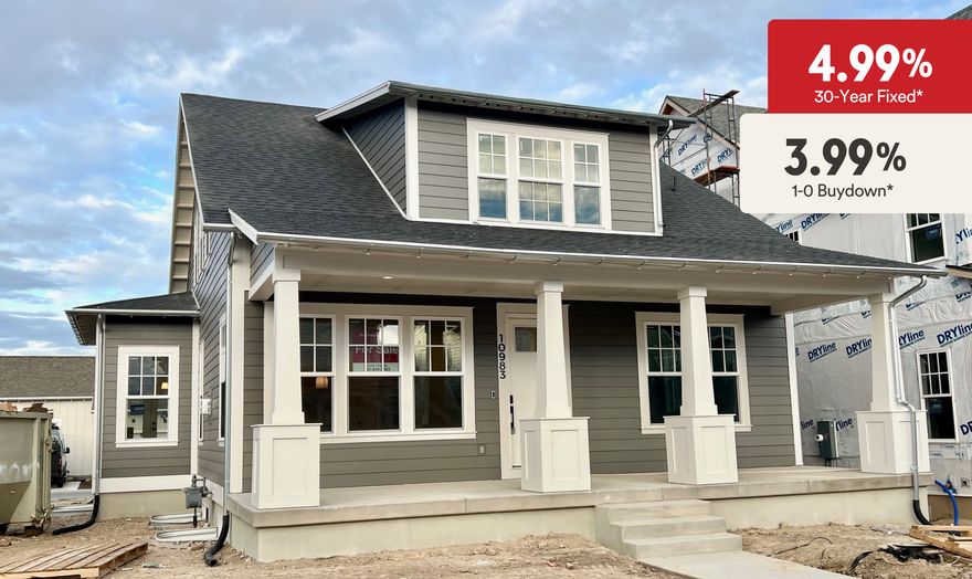 *Preferred lender incentive of a 3.99% first year rate and 4.99% fixed there after. Ask agent for details. This new home is being built on one of the last lots on the coveted Island in Daybreak. Under construction with an estimated Nov 2025 completion date. Featuring Primary Bedroom on the main floor!