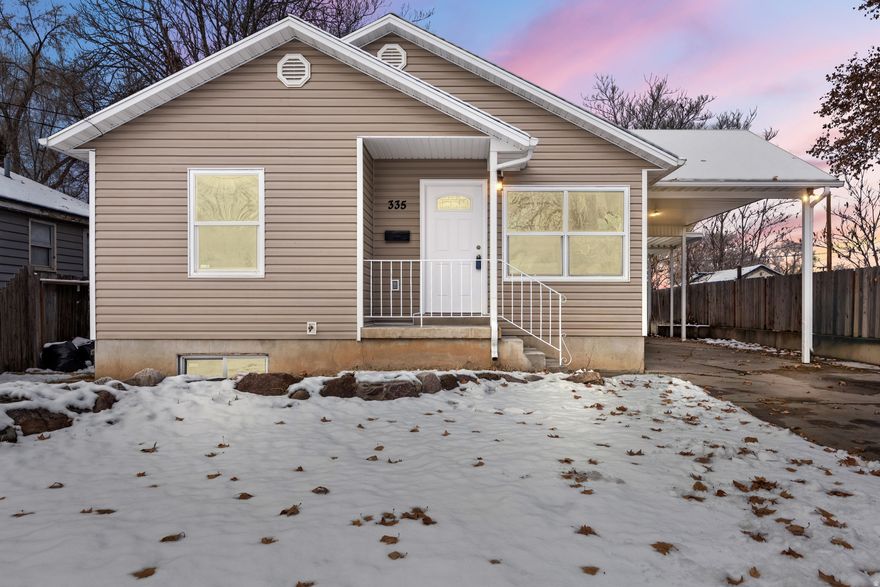 Beautifully remodeled 4-bedroom, 2-bath home rebuilt from the ground up in 2018 and completely updated in 2025! Enjoy fresh paint, updated lighting, and stylishly upgraded bathrooms. The bright, modern kitchen features quartz countertops, new appliances, and warm natural cabinetry. Large windows showcase gorgeous mountain views, while the spacious layout offers comfortable living throughout. Outside you'll find a huge 2-car carport and two large sheds for ample storage. Truly move-in ready with quality updates in every corner-don't miss this one!