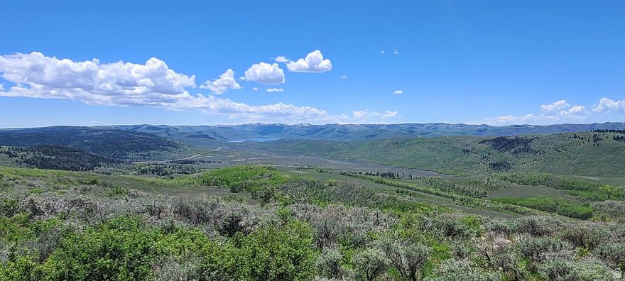Top of Soldier Summit Estates views of distant Scofield Lake and valley leading to lake. Views of mountains Manti-La Sal Range and Northern Strawberry range.  Both mtn ranges have miles of ATV, Hiking and Horse trails. This lot has the top setting for Cabin build with these incredible views. Lot slopes towards the north with a steeper mtn slope facing distant views. Land is open Sage with large setting of Quaking Aspens located northwest of property. Stubbed to the lot is available water, power and phone lines. Buyers to install septic and propane when needed. Buyer to verify all measurements with boundaries. T-Post are in place where original survey was completed on northern lot. This is a Gated Development.