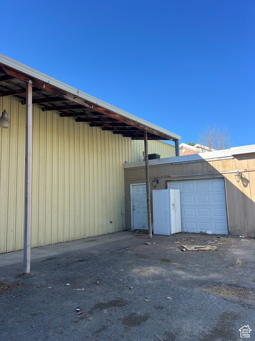 Nestled in the heart of Payson, Utah, this well-maintained commercial property offers a fantastic opportunity for a variety of small businesses. Built in 1975, this versatile warehouse combines functionality with income-generating potential. The warehouse spans a generous floor plan, featuring 3 offices, 2 bathrooms, and a breakroom  ideal for business operations. The expansive warehouse space is equipped with a 13' 8"x 11' 10" overhead door, providing ample room for deliveries, equipment storage, and other operations. Additionally, there's an attached 290 sq. ft. shed with 2 overhead doors, 7'6"x 6'8" & 13' 10" x 6'8" perfect for additional storage or workspace.  Also has a great office and break-room upstairs. Located in a prime area for service-based industries such as HVAC, plumbing, electrical, painting, and other small businesses, this property offers easy access and great visibility for your growing business. Don't miss out on this unique opportunity!