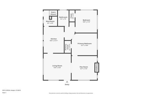 Tiny photo for 5015 S 6700 W, Hooper, UT 84315 (MLS # 2138004)