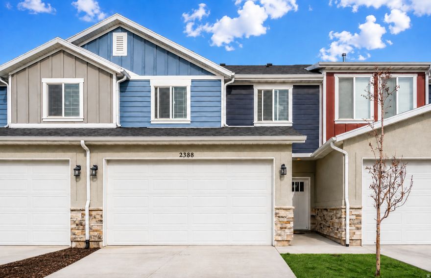 Beautifully maintained and completely move-in ready, this stunning West Haven townhome combines comfort, style, and an unbeatable location. Featuring an open and spacious floor plan with 3 bedrooms, 2.5 bathrooms, and a 2-car garage, this home is designed for easy living and modern convenience. Enjoy upscale touches throughout, including granite countertops, LED lighting, contemporary finishes, and warm, inviting living spaces.  Step outside to your covered patio and take in the rare privacy of having no direct backyard neighbors, along with incredible views that make this setting truly special. Located on a quiet, dead-end road, the home's front offers added peace and minimal traffic.  Perfectly situated just minutes from shopping, dining, walking and biking trails, and endless outdoor recreation, this home also offers exceptional convenience-less than 10 minutes to Hill Air Force Base and only 30 minutes to world-class skiing.  Homes with this combination of condition, privacy, incredible views, and location don't come along often. Schedule your private tour today-you'll be glad you did!