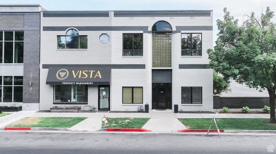 Fantastic 2-Story commercial building right in the heart of Logan and close to all shopping, restaurants, and historical sights. Zoning is TC-1 (town center) giving this space a lot of possibilities. The main floor was built in 1953, the 2nd level was built in 1992. Featuring 26 total offices that are all fully rented!!!  Listing includes 64 E and 60 E Center.