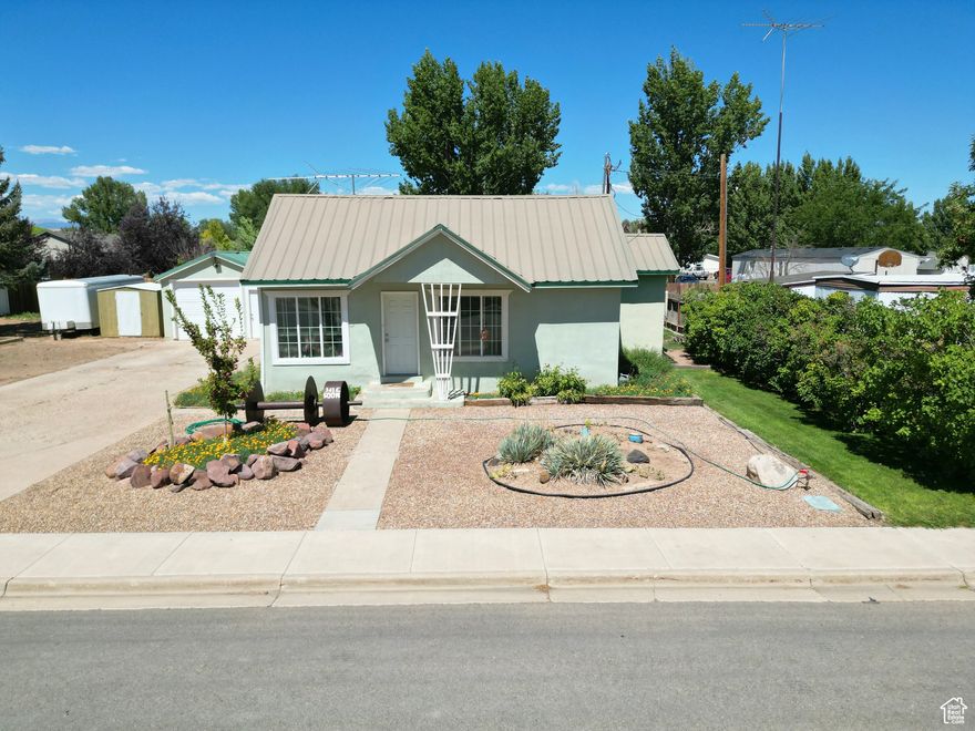 ONE LEVEL LIVING READY FOR NEW OWNERS! Featuring 3 bedrooms & 2 bathrooms in 1,389 SF sitting on .34 acre.  Originally build in 1948 with a single car garage, cold storage shed along with other sheds, large pines, mature fruit trees, private deck, and a large garden. Square footage figures are provided as a courtesy estimate only and were obtained from county records.  Buyer is advised to obtain an independent measurement.