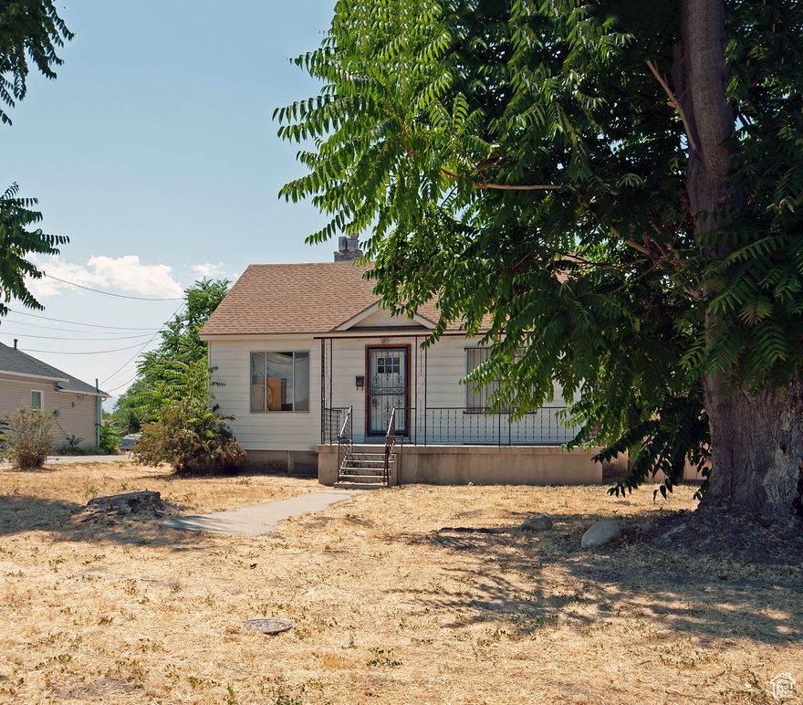 Calling all Investors...This home has so much potential!  IT IS BEING SOLD AS-IS.  It sits on 1/2 acre, which could possibly be subdivided or built on the garden street side - Please check with city - Buyer's Due Diligence applies to this too.  It has a separate entrance for the basement and possible potential for a rental.  Basement was originally set up with a kitchen and 3/4 bath.   The roof is about 11 years old, Rubio Roofing did the work, we have receipt for permit. There is no furnace or air conditioner.  While all listing details and square footage are deemed reliable, buyer to verify all.  **Ask about our Purchase/Renovation Loan, and buy and fix as you want** If you have any questions, please contact Brenda or Brad.