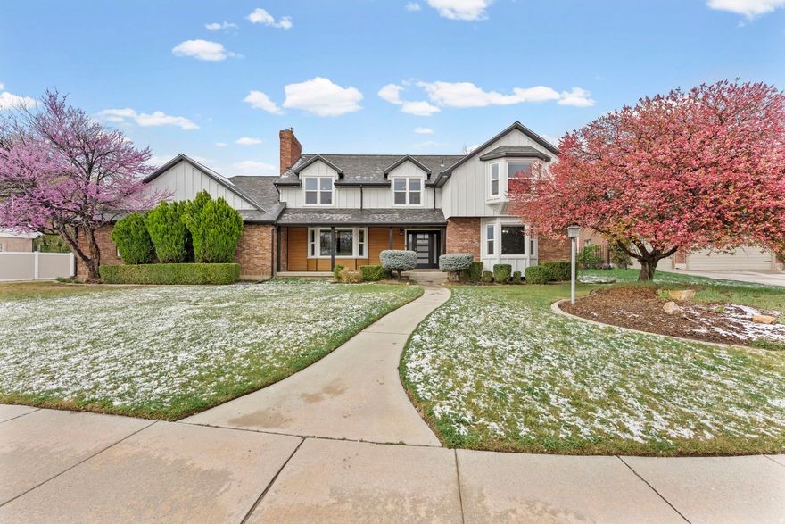 HOME TO BE FEATURED ON AMERICAN DREAM TV! Situated between Hidden Valley Country Club and Dimple Dell Recreation, Brandon Park is one of the most sought after neighborhoods in all of east Sandy. And THIS home sits on one of the best cul-de-sacs in the Park! Incredible mountain views out front, and a private sports pool out back has you feeling like you're on vacation 365. This is your chance to own the house that your kid's friends want to hang out at. The exterior has already been dialed in with new siding, roof, windows, garage doors, AC units, patio and pool tiles. Inside you'll find beautiful hardwoods, an updated kitchen and new carpets. The heavy lifting has been done, now it's time to make it yours! Reach out for a private tour today.