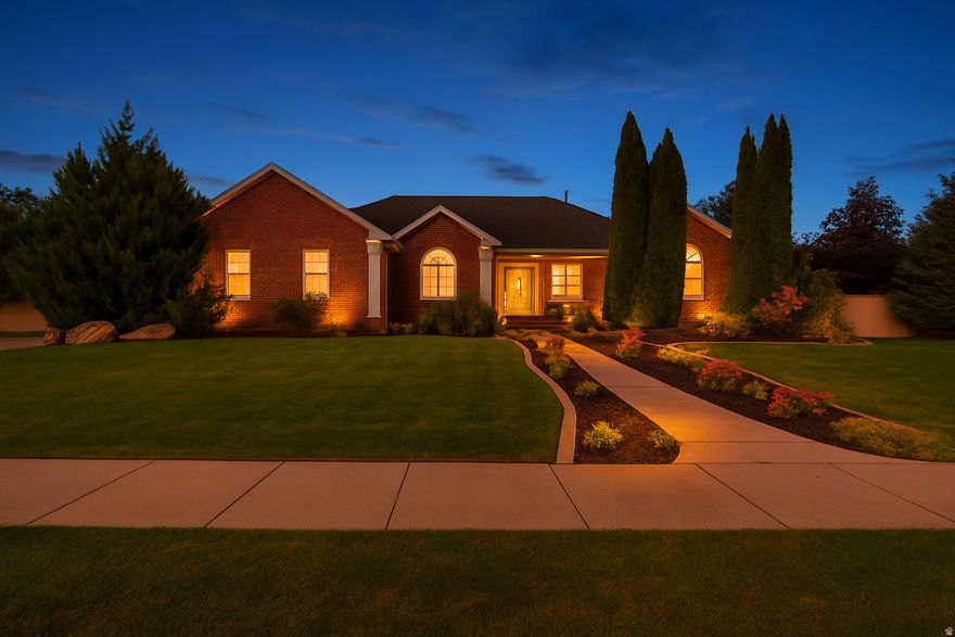 Rare brick rambler on .60 acres in coveted Highland neighborhood! Vaulted ceilings, open layout, 2 fireplaces, spacious bedrooms, tons of storage, fully landscaped yard & oversized 3-car garage and a park & pond within walking distance. Excellent floor plan-don't miss this gem!