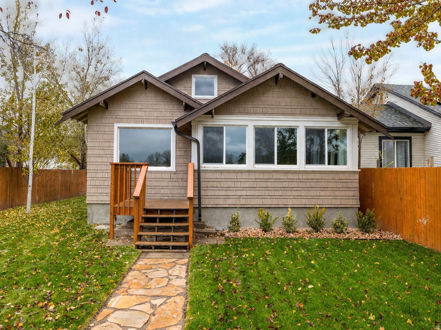 Welcome to this stunning, complete renovation on Salt Lake's east side. This property is nearly brand new. To name a few updates: new roof (2024) with transferable 30 yr warranty, custom landscaping with automatic sprinklers, new double paned windows (2024) throughout, new water heater (2024), new water and drain lines (2024), updated electrical (2024), fresh custom paint (inside and outside) (2024), custom base boards (2024) throughout, custom wood trim and built in bedroom closet, custom soft close kitchen cabinets with quartz counter tops (2024), brand new appliances, custom cam lighting throughout (2024), AC unit (2024), Furnace (2024), underground sewer line (2024), refinished cast iron tub (2024), and luxury vinyl planking throughout (2024). Property includes forced air furnace and an optional Very large 0.17 acre lot that allows parking for a minimum of 4 vehicles, in addition to carport and 600 sq ft workshop. Buyer to independently verify.