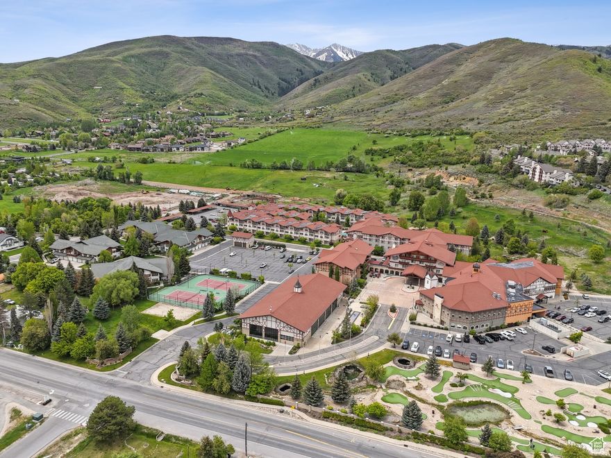 JUST LISTED! 840 BIGLER, UNIT 3070 & 3072 MIDWAY, UTAH 84049  Welcome to Zermatt & Midway; Home of the 2034 Winter Olympics in Utah!  Experience living in the Swiss Alps right from this Midway Residence just 10 minutes from the new Deer Valley East Village and 10 minutes from Soldier Hollow, home of the 2034 Olympics.  Situated between two outstanding golf courses, the Zermatt is also just minutes to Deer Creek Reservoir, the Jordanelle Reservoir, Wasatch State Park, the WOW Trail and Phosphate Trail for hiking/mountain biking, and the Provo River for world-class fly fishing.  This lovely, comfortable 2-bedroom, 2-bathroom unit with lockout features incredible mountain village views, vaulted ceilings and incredible AMENITIES! The Zermatt Resort is a highly sought after location due to its close proximity to Midway town and the property's incredible amenities.   You and your guests will enjoy a mini golf course, indoor and outdoor pools and hot tubs with a two-story waterfall and swim tunnel from inside to outside, luxury spa, tennis courts, gourmet restaurants with beautiful outdoor patio seating, a carousel, and even goats you can feed. Indoors you can play pool, enjoy the pub, test out the delicious sweets at the bakery, work them off at the indoor gym, or relax at the full-service spa, in the steam room or in the wellness center with yoga and meditation room. The Zermatt also boasts a conference center and ballroom for larger scale events. Nightly rentals allowed. HOA Monthly dues include utilities.  If you're looking for a little slice of Utah that offers outstanding amenities, come visit this property today!