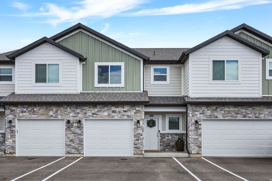 Discover comfortable living in this beautifully maintained 3-bedroom, 2.5-bath townhome in Morgan. Featuring 9-foot ceilings on the main floor, this home offers an open and airy feel filled with natural light throughout. Enjoy upgraded cabinets and countertops that add style and convenience to the kitchen and living spaces. The attached garage provides convenience and extra storage, complete with an epoxied garage floor and utility sink for added functionality. A water softener is also included, enhancing comfort and ease of maintenance throughout the home. The back patio is perfect for relaxing or entertaining. Located in scenic Morgan County, you'll love the easy access to mountain views, hiking, fishing, boating, and year-round outdoor recreation while still enjoying a peaceful small-town atmosphere.