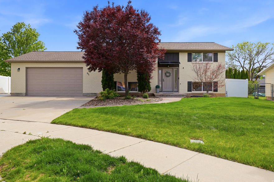 This is a great opportunity to own a home with several major upgrades already completed, including a new roof, new HVAC system, new water heater, new electrical panel, and an updated front door. The garage is also equipped with a 220V outlet, suitable for electric vehicle charging.  The home includes an unfinished room that is already framed and just needs drywall, offering potential for additional living space or customization.  The yard offers a spacious outdoor area with plenty of room for a variety of uses. Located in a cul-de-sac, the home benefits from reduced traffic and a quieter setting.  Situated in Clinton, the property provides convenient access to local shopping, parks, and community amenities. The area offers multiple school options and is within close proximity to larger surrounding cities, as well as nearby mountains and lakes for outdoor recreation.  Clinton is a growing community with ongoing development, including future base access.