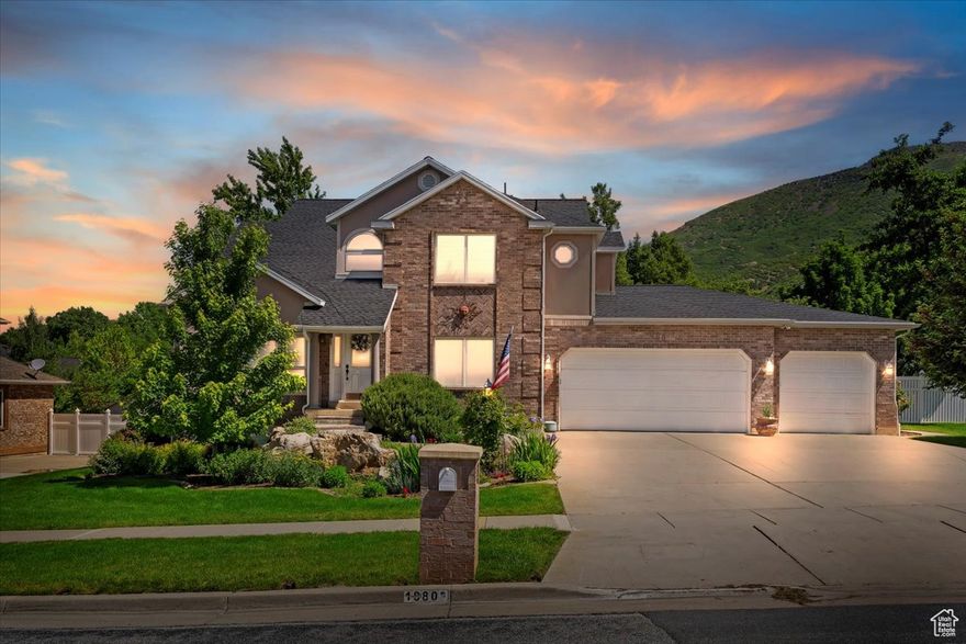 Amazing fully furnished home in Shadow Valley with an oversized garage for vehicles, motorcycles or even a boat.  Main floor includes office, formal living room, formal dining room or music room, family room, and laundry.  Kitchen has granite countertops, convection oven, and speed oven/ microwave.  Upstairs has spacious master suite with private deck, and another two bedrooms and full bath.  The walk out basement has lots of possibilities with craft room or office, bedroom, family room, bathroom with steam shower, kitchen with full range.  There is an area wired for sauna.  There is also a large exercise/storage room in the basement. Enjoy the private backyard while sitting on the deck overlooking the mountain views and listening to the water running through the waterfall and down to the pond.  Roof is about 1 year old.  Furnace and air conditioner have been replaced.