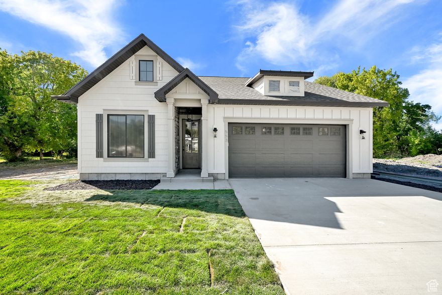 Move-In Ready!  Parade Special!  Superior, Custom Quality, New Built Home!  This is not your typical home.  You will be impressed with the 10' Ceilings, Large exposed wood beams, Decorative Door trims, Accent walls, and Ceiling designs. Master Bath has Two sinks, Custom Tile Shower, Large Soaker Tub, enclosed toilet room and Walk-In closet.  Open Floor plan with Natural Stone fireplace, Exposed Brick walls, Decorative wood shelves, Generous sized Great Room, Dining and Kitchen with Large Island!  Custom Wood Hood with Exhaust Fan.  Tons of Natural light, with A covered patio! The Pantry with Countertops for small appliances, and plenty of storage.  Mud room has built-in cubbies.  Over sized garage with plenty of room to comfortably park (2) full size trucks and still have storage space. Enclosed Storage room inside of garage.  This home is designed for the first-time home buyer or the Last-Home buyer and everyone in between!   Other lots and Home designs available.  Buyer can make selections on other homes.  See Builder/Seller for Options.
