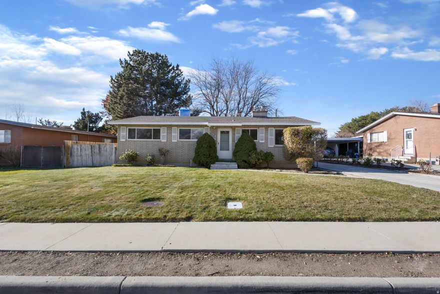 This home has been freshly updated with new paint, trim and light fixtures throughout. The roof was completely replaced in the last 5 years, and all new double pane windows were installed. There's a second kitchen in the basement along with a pantry/cold storage. The fully fenced yard is massive and includes a shed for storage, a gardening area and a gate that leads to Martin park which is directly behind the backyard. Located in such a great area in the heart of American Fork. Only 1 mile from several stores such as Costco, Walmart, and close to plenty of other options for food, retail and entertainment such as the Cinemark Theatre and the Fox Hollow Golf Course. Only 5 minutes from the I-15 freeway and several other parks.   Square footage figures are provided as a courtesy estimate only and were obtained from county records.  Buyer is advised to obtain an independent measurement.