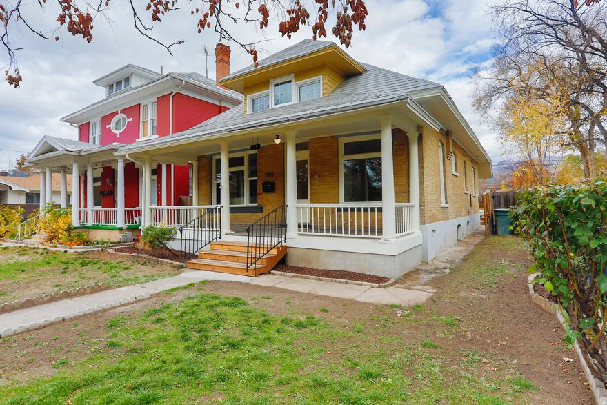 Seller offering Closing costs/rate buy downs. This home has been meticulously remodeled bringing modern updates and comforts to a 1905 built home while maintaining the Classsic Victorian charm. The interior updates include, but are not limited to, fully renovated kitchen w/all new appliances, back splash etc, 3 all new bathrooms, new plumbing electrical, paint, carpet, base and case, hvac ducts, windows, lighting etc. New hardwood throughout the main level. 9 foot tall ceilings. Brand new walls in. Across the street from Liberty Park. Plenty of parking in the front of the home, side street, and a huge parking pad in the backyard for off street parking. You are walking distance to Liberty Park and all your favorite restaurants and shops in 9th & 9th and the 9th South corridor. In addition, you are a quick jump from Downtown, Delta Center, Sugarhouse, Granary District, the Avenues, airport, and more...HOME IS VACANT, TEXT OR CALL AGENT FOR CODE.