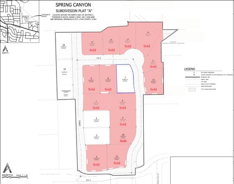 Vacant Land For Sale - 2256 E 760 #07<br/> Springville, UT 84663