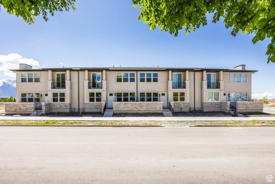 **OPEN HOUSES TO BE HELD AT STAGED HOME: 827 W 700 S, Springville, UT 84663 Friday 9/12 4-7:30pm and Saturday 9/13 1-4pm.** Brand New Townhomes in Springville  Now Selling!  Take advantage of our Preferred Lender Incentive - offering a 1% rate buydown through our lending partner. This beautifully designed 3 bed, 2 bath townhome is part of a new construction community located near parks, schools, and all the charm Springville has to offer. These homes feature spacious open layouts, stylish finishes, 2-car garages, and are truly move-in ready.  The first 4 homes are already sold out! The next 4 units are estimated to be completed in August, with the final 5 ready by November. Choose from smaller units with 3 beds/2 baths or larger units with 4 beds/2.5 baths. Don't miss the opportunity to make this your next home! Come tour a finished unit to see the quality craftsmanship and secure your new home before they're gone!  Special Incentives Available!   Qualified first-time homebuyers may be eligible for a $20,000 New Build Grant covering down payment and closing costs.Photos are of a previously completed townhome by the same builder and are for illustrative purposes only. Finishes, features, and layout may vary. The listed property is currently under construction. Please contact the listing agent for details on available selections and estimated completion date.
