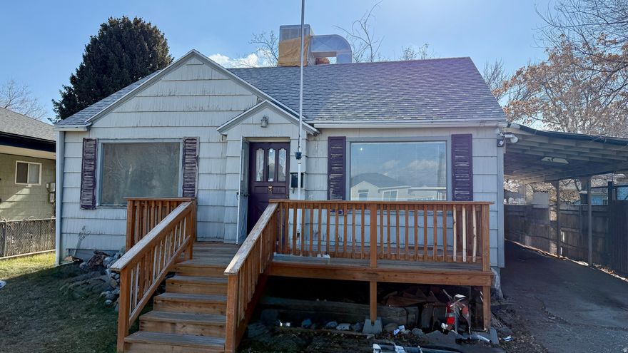 Opportunity knocks with this 4 bedroom, 2 bathroom rambler built in 1947, ready for a full renovation and priced accordingly. This is a true fixer with solid bones and midcentury character. Downstairs, you'll find a classic basement fireplace that could become an incredible retro centerpiece if restored, the perfect focal point for a stylish mid-century-inspired finish. Sitting in an established Spanish Fork neighborhood, this property is ideal for investors, flippers, or contractors looking for their next project. With vision and the right updates, this home could truly shine.Bring your creativity and turn this diamond in the rough into something special.