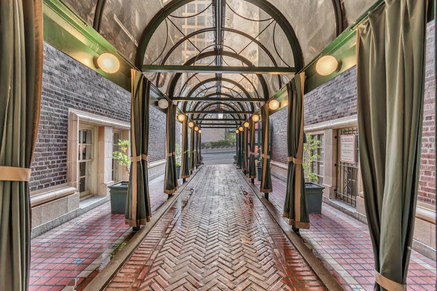 Welcome to The Belvedere, one of Salt Lake City's most iconic historic buildings. Originally built in 1919 as a grand hotel and thoughtfully converted into condominiums in 1978, this timeless residence offers a rare blend of classic Art Deco elegance and modern-day convenience in the heart of the central business district. Step inside the secured entry and hear the echo the building's glamorous past. This quiet corner-unit 1-bedroom, 1-bath condominium maximizes every inch of its approximately 600 square feet, offering both privacy and an intelligently designed layout. Large windows flood light throughout every room. There is generous storage, and an inviting flow through the condo creating spaces  that are both functional and refined. It's perfect for everyday living or hosting before a night out downtown. Location is everything and this is one of the best! Just steps from City Creek Center (connected via a convenient pedestrian tunnel) and directly across from Harmons Grocery, you're surrounded by premier shopping, dining, entertainment, nightlife, fitness, and public transit. In addition, near transit to the University of Utah. Enjoy the ease of truly walkable urban living, with everything you need right outside your front door. Covered parking is available for rent directly behind the building for those who need it, though you may find a car is optional in this unbeatable location. The HOA adds exceptional value by covering all utilities except electricity, simplifying your monthly expenses and enhancing ease of living. True to its name, Belvedere, meaning "beautiful view". This residence offers not just a home, but a lifestyle defined by history, light, walkability, and timeless design.