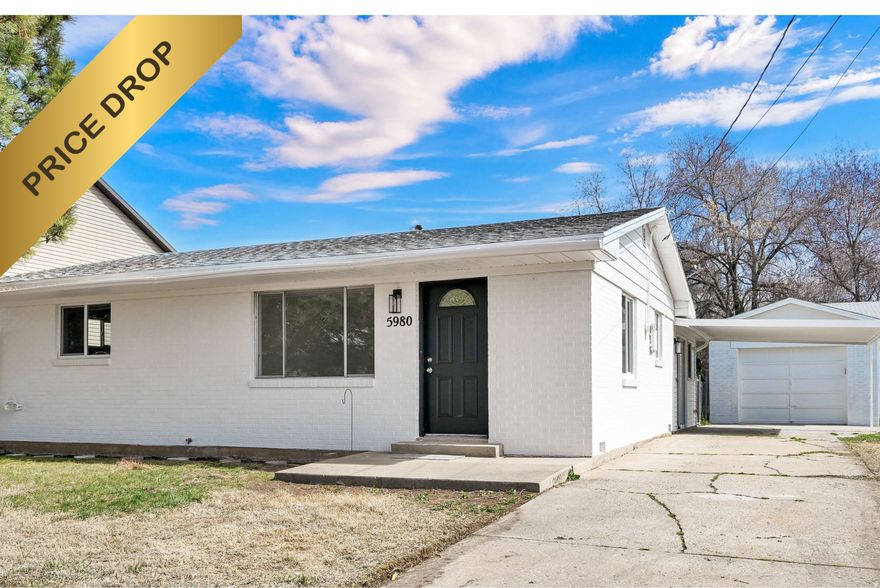 This beautifully updated home, built with brick and love, offers ample space and comfort. It features three oversized bedrooms and an additional open area that can be utilized as an office, playroom, or more. The home boasts a lovely open-concept design that seamlessly connects the family room, dining area, and kitchen.   The kitchen is equipped with all-new cabinetry, some new appliances, and elegant granite countertops. The bathrooms have been fully updated with brand new plumbing, and the home is adorned with luxury vinyl plank (LVP) flooring and a three-tone paint scheme. Bright new electrical outlets. Additionally, it includes a new HVAC system, new windows, and updated exterior features.  As a west-facing home, you can enjoy your shaded backyard, perfect for barbecues and gatherings.  NO space has been wasted!!