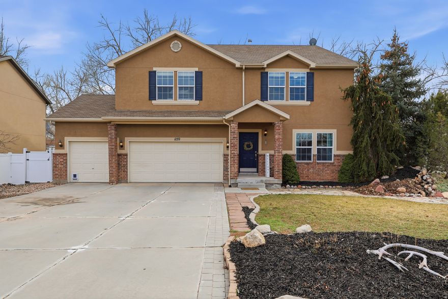 Access the Spanish Fork River Trail right from your backyard!  This spacious home has no backyard neighbors and gorgeous views.  With the many interior upgrades like Laminate floors, quartz countertops, and a cozy fireplace you've found the perfect home and with paid off solar it just became affordable.  Upgrade your life, and come see this home today!   You will be pleasantly surprised by the large rooms and huge closets.   Square footage figures are provided as a courtesy estimate only and were obtained from county records.  Buyer is advised to obtain an independent measurement.