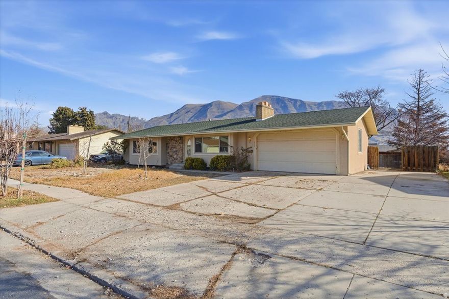 AMERICAN FORK EQUITY GEM! DON'T MISS THIS ONE!  Opportunity is knocking. This American Fork rambler with massive upside! This solid, wellbuilt home is packed with potential and ready for someone to make it shine. Ample living spaces, 4 bedrooms, and 3 full bathrooms-plenty of space to spread out, host, and grow. The floor plan is open, inviting, and just waiting for your vision. Outside, you'll find an oversized garage, RV parking, and a spacious .21acre lot-a rare combo in this soughtafter neighborhood. Whether you want a garden, play area, workshop, or entertainment space, this yard can handle it. Located in a quiet, desirable pocket of American Fork, this is the kind of property savvy buyers jump on: great bones, unbeatable location, and a chance to build fast equity.
