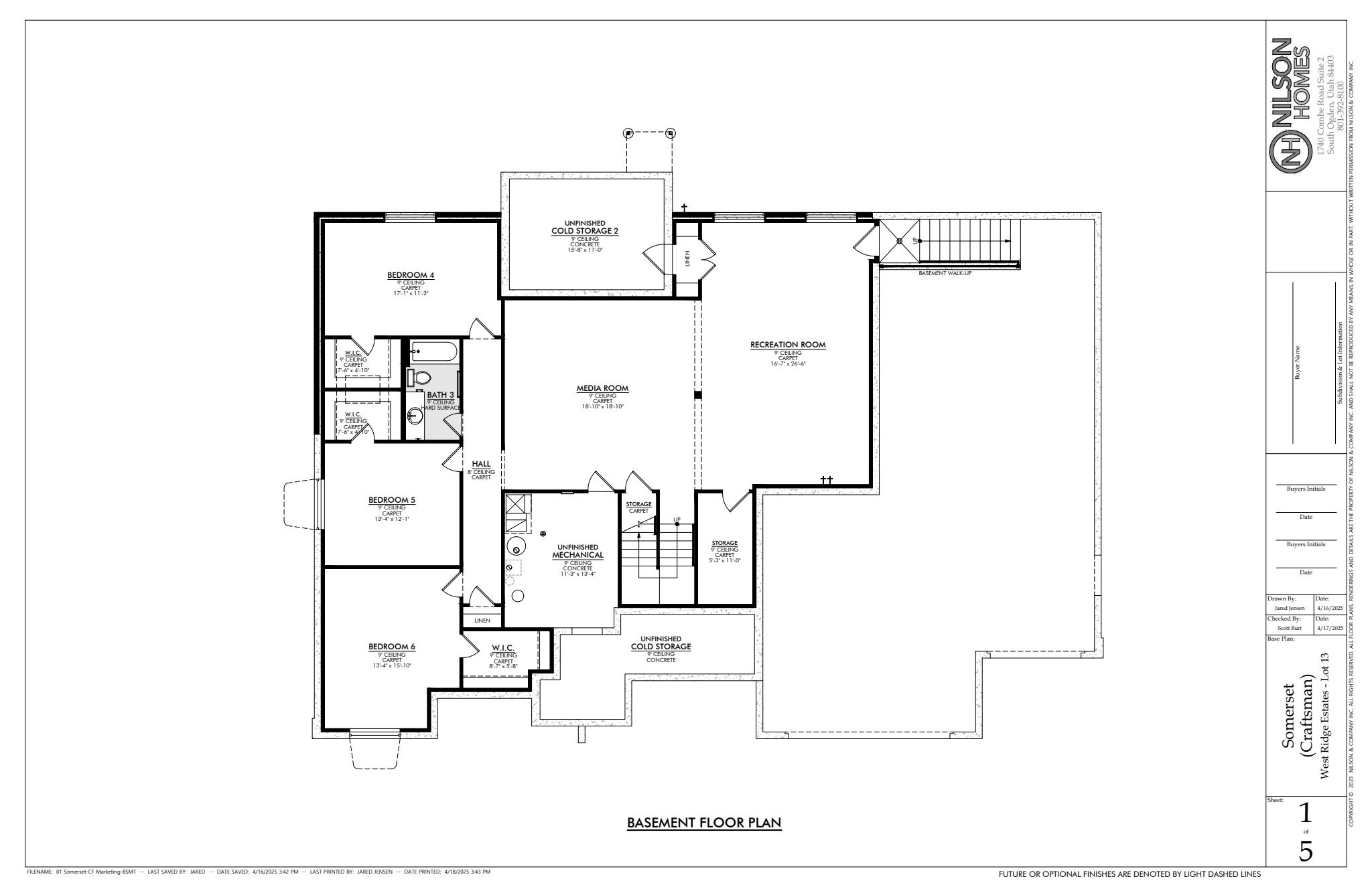 WEST RIDGE ESTATES - Residential