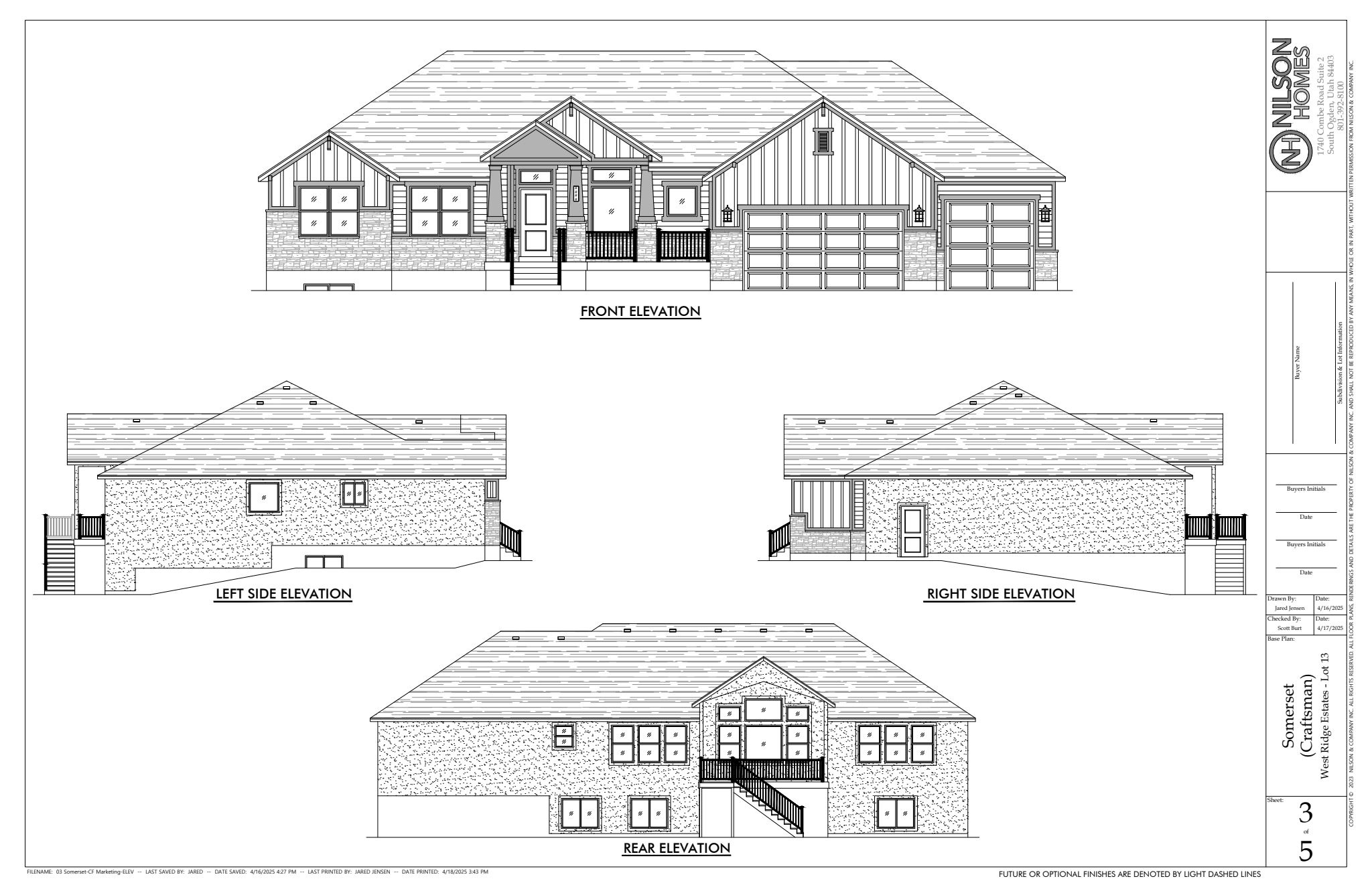 WEST RIDGE ESTATES - Residential