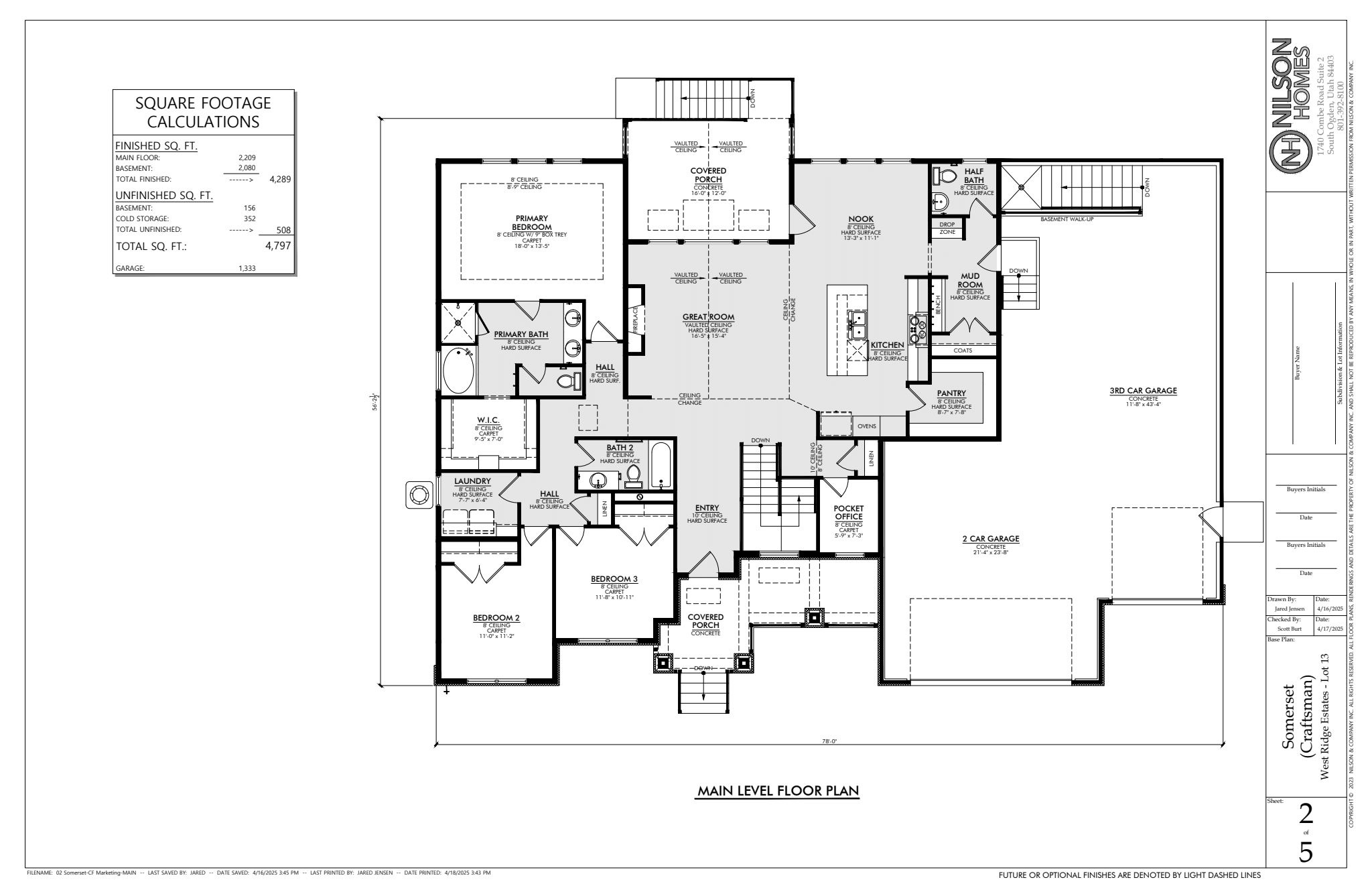 WEST RIDGE ESTATES - Residential