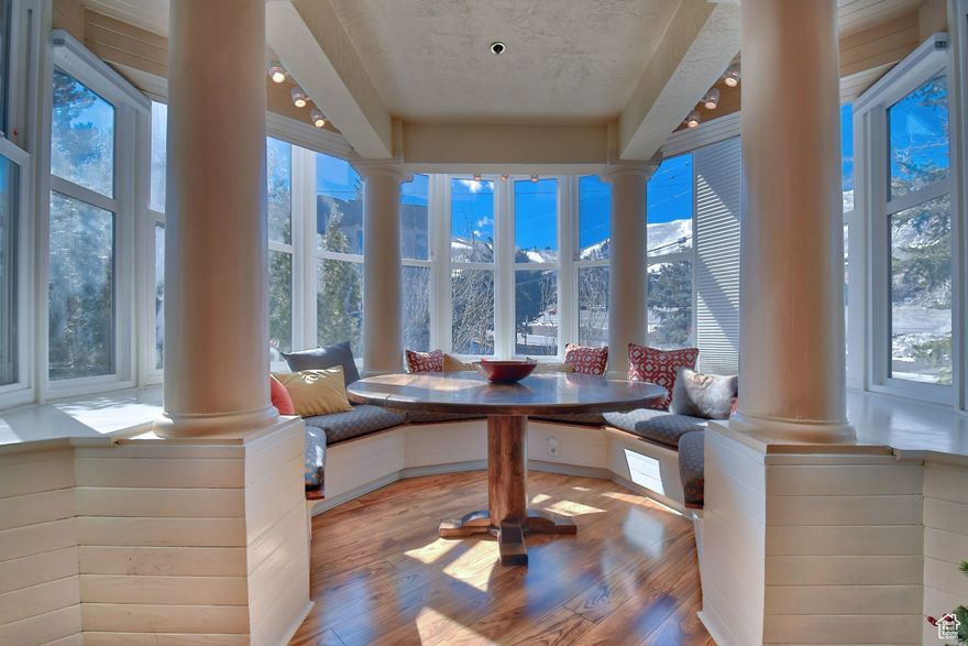 Spend the winter in a gorgeous home 3 minutes walk from the PCMR lifts! This amazing furnished one bedroom one bathroom faces the Park City Mountain Resort and is across a small street from the parking lot! Door to lift is less than a 3 minute walk! With an open floor plan, the home lives large!It has a warm feel with a gas lit fireplace and reading nook, plus a stunning circular dining area with large windows showcasing stunning views! In addition, the home has a heated underground parking space. If you are looking for convenience to the resort, walking distance to shops and restaurants, and just a great place to enjoy the winter, this home is for you! LEASE INFORMATION Minimum 3 month lease. Additional $250/mo utility fee. First month's rent and security deposit due upon signing. NO SMOKING/VAPING. PETS NEGOTIABLE. Verification of funds and employment required. The information contained herein is furnished to the best of knowledge. Tenant and/or tenant's agent responsible to verify the accuracy of all information. This information is subject to change without notice. Brokerage assumes no responsibility for accuracy.