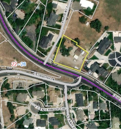 Tiny photo for 1341 E CREEK RD, Cottonwood Heights, UT 84093 (MLS # 2083903)