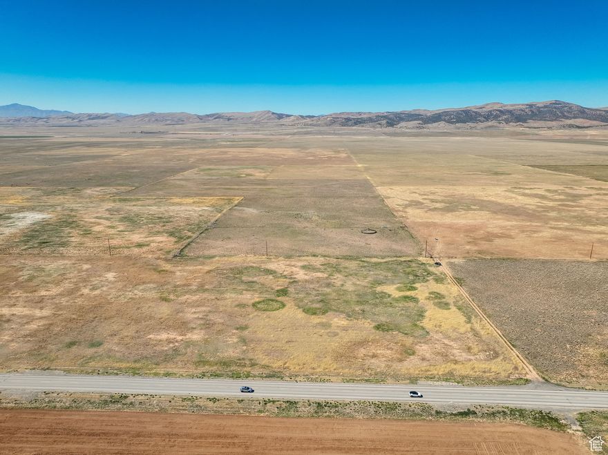 Conditional use permit from County available for commercial properties.  Fully fenced- Located just off Highway 28.  North only 4 miles from I-15, and only 10 miles South to I-15.  Deeded right of way from Highway 28 to property.