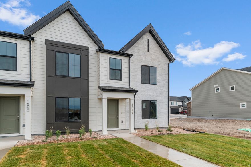 Affordable & Beautiful new DALTON townhome (Modern Farm House Exterior) with 2-car garage, Open concept living on the main floor with a pop-out in bedroom 1 and a pop out bench on the entry level. Quartz kitchen and bathroom countertops, laminate flooring, cabinets, pantry, and crawl space. The second floor has three bedrooms including a master bedroom with a private bath with an integrated walk-in closet, a laundry room, and another full bathroom for the other two bedrooms. ** Special Interest Rates are Available ** with our Builder Forward Commitment (BFC) if you use DHI Mortgage in addition to receiving up to $4,000 toward closing costs. **** *Ask me about our 7/6 ARM rate Ask me about our generous home warranties, active radon Mitigation System, and Smart Home Package, which is included in this home. The actual home may differ in color, material, and/or options. Pictures are of a finished home of the same floor plan and the available home may contain different options, upgrades, and exterior color and/or elevation style. Square footage figures are provided as a courtesy estimate only and were obtained from building plans. No representation or warranties are made regarding school districts and assignments; please conduct your own investigation regarding current/future school boundaries.