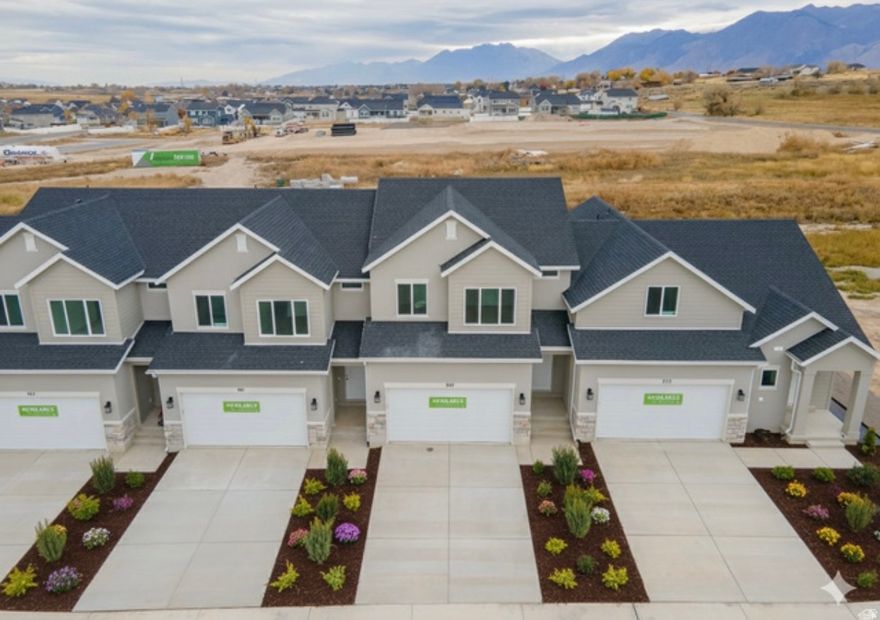 Welcome to Moonlight Village, athoughtfully designed master-planned community with so much to offer. This beautiful front-load townhome is currently under construction with an estimated completion of May/June 2026 (build times may vary). The front-load configuration offers a private driveway and a 2-car garage at the front of the home. The open-concept main level features a spacious living, kitchen, and dining area-ideal for everyday living and entertaining. Upstairs, you'll find three bedrooms, including a spacious primary suite with an en-suite bath and walk-in closet, plus convenient upstairs laundry. The unfinished basement provides excellent storage space or the opportunity to finish and add additional living space in the future. Photos have been virtually staged and landscaped using images from a previously completed home of the same floor plan to showcase potential. Finishes and inclusions may vary. Please contact the listing agent to schedule a walkthrough or to receive the current spec sheet for this home. Virtual staging is intended to illustrate design possibilities. Landscaping is included and maintained by the HOA. Salem Fiber is also included in the HOA dues-a fantastic added value. Schedule your tour today!