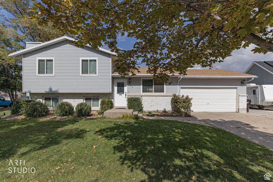Move-in ready 4-bedroom, 2-bath multi-level home in the heart of Woods Cross! Bright and welcoming, this home offers multiple gathering areas and a fully fenced yard. The standout feature is the 20' x 16' powered shop - ideal for hobbies, creative projects, or future possibilities. Conveniently located near schools, parks, shopping, and dining with quick freeway access, it's the perfect blend of comfort, location, and opportunity.