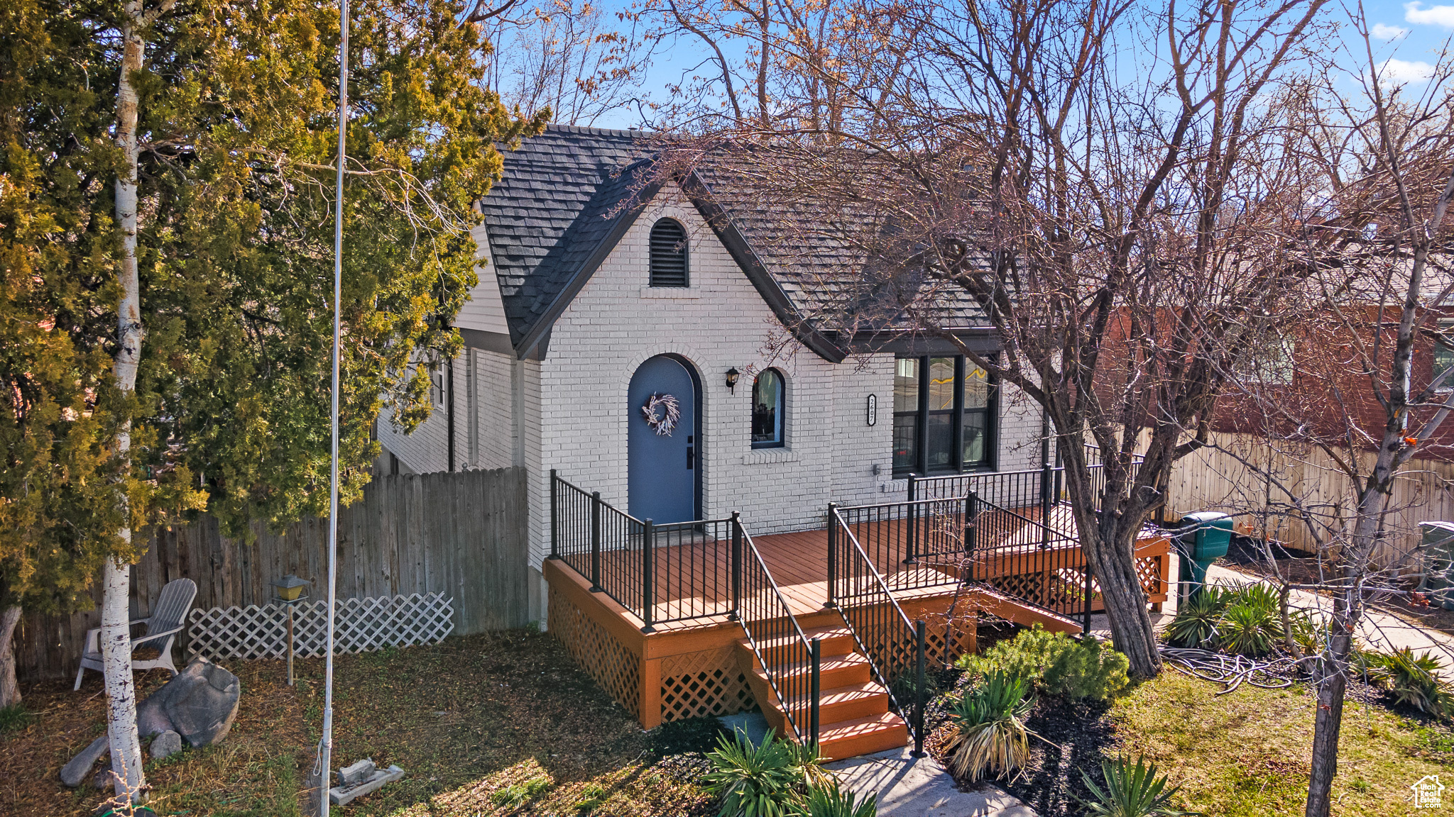 Motivated Seller! Move-In Ready! Don't miss this fully renovated Tudor-style gem just 10 minutes from downtown Salt Lake City, perfectly blending timeless charm with modern upgrades. Enjoy a bright, spacious living room and a completely updated kitchen with brand-new white oak cabinets, quartz countertops, stainless steel appliances, and beautiful new tile flooring that continues into the hallway. The original oak hardwood floors have been professionally refinished, and the bathroom has been fully remodeled with a custom tile shower, Carrera marble finishes, and all-new plumbing fixtures. The lower level offers a cozy bonus room with new carpet, ideal for a home office, gym, or guest space. Recent upgrades include a new roof, energy-efficient noise- reducing windows, new garage door, gutters, freshly stained deck, limewashed exterior brick, all-new electrical and plumbing fixtures, updated plumbing lines, and a fully serviced HVAC and water heater. The private fenced backyard is spacious enough to entertain, garden, or even accommodate an ADU, and the one-car garage adds extra convenience. Every detail has been thoughtfully updated, making this home a perfect combination of classic style, modern comfort, and prime location.