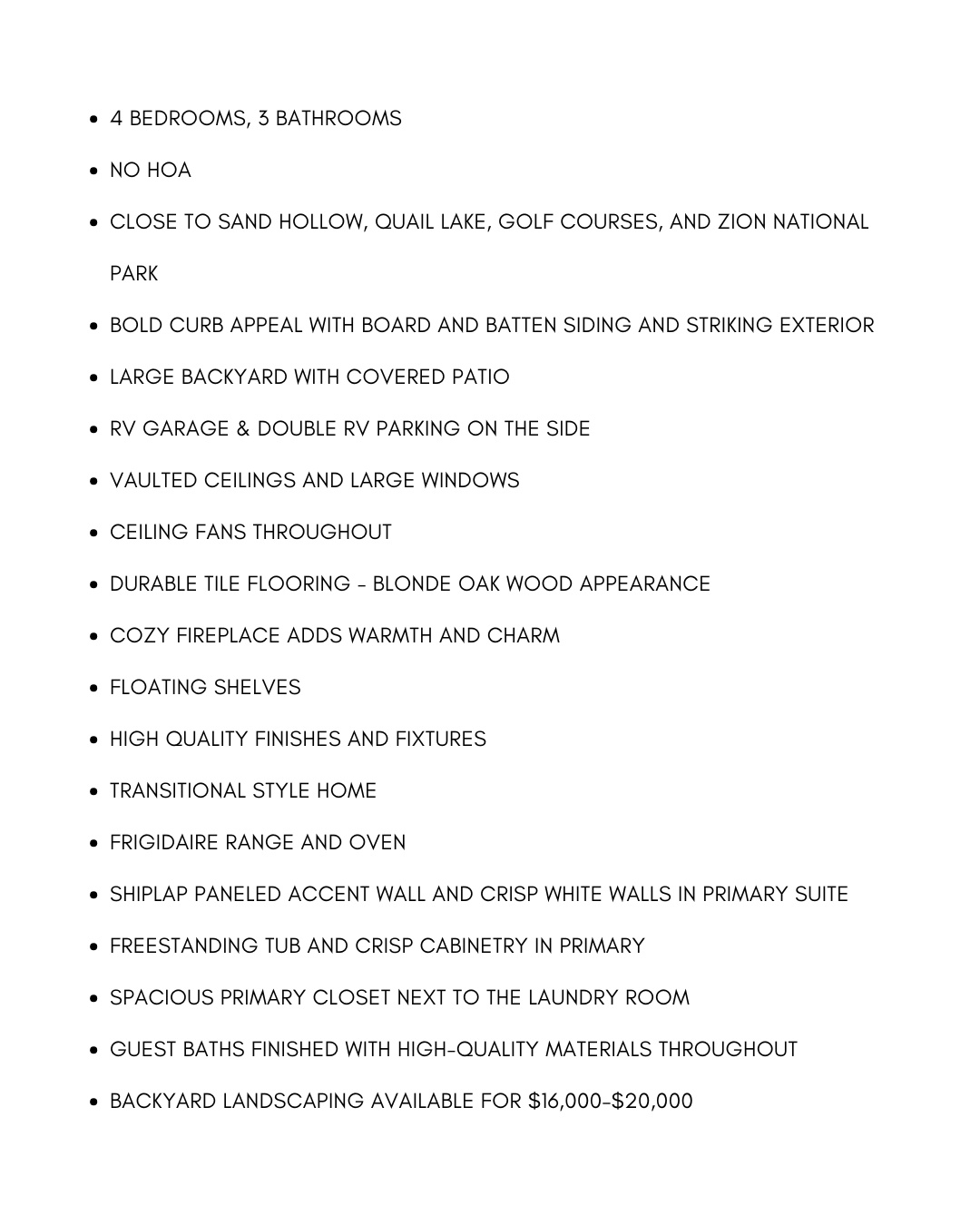 SCENIC POINT - Residential