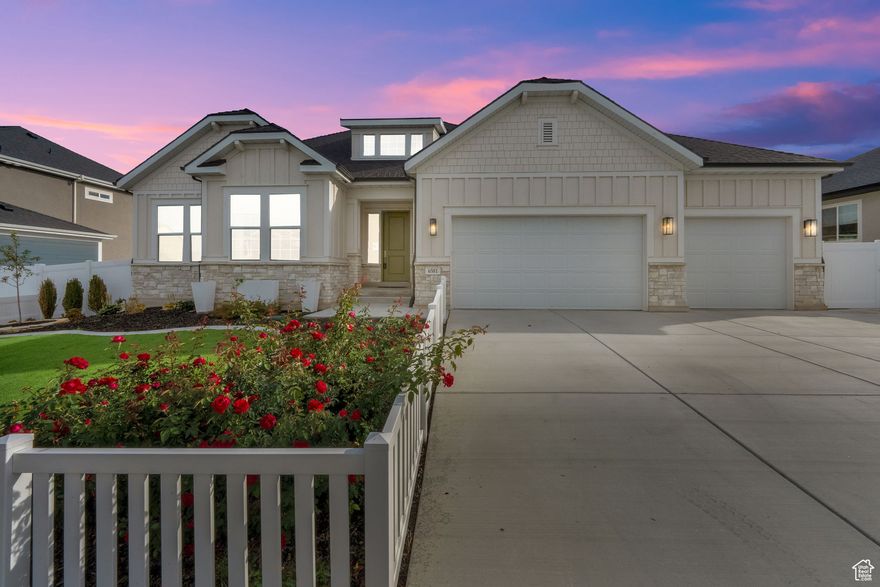 Fantastic home in a great neighborhood.  Home if fully finished and all the yard is xeriscaped.  The home has solar and it is owned by the sellers.  The home also has a passive radon system installed.  Also has a water softener and whole home Reverse osmosis system.  Large 3 car garage.  Modern lighted and accents make this home very beautiful and alluring.  Come bring the family to your new home.