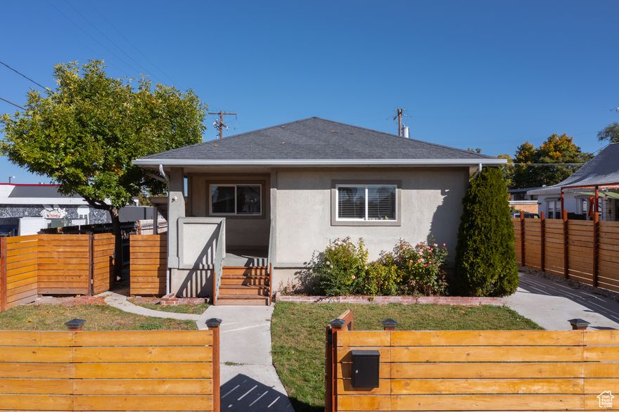 RARE!!! 3 KITCHENS, 3 LAUNDRY ROOMS, 3 SEPARATE ENTRANCES AND TWO DRIVEWAYS!!! CHECK OUT THE DRONE AND MATTERPORT FOOTAGE ON THE TOUR LINK. Units available to show AFTER an offer is accepted. This home has been fully remodeled. The main level has an updated kitchen with granite countertops, stainless steel appliances, and updated bathroom. The basement features its own exterior entrance with a new kitchen, upgraded bathroom and laundry. The backyard studio has a kitchen, laundry, and updated bathroom with a walk-in shower. On the back of the studio is an attached storage shed. Fully fenced yard, automatic sprinkler system, 2 driveway gates & nice appliances. Radon mitigation system installed. Conveniently located just one block from the Sugar House Streetcar stop (S-Line). WINCO across the street. 10 minutes from Home Depot, Walmart and Costco. Just 3 minutes to interstate access, 15 minutes to the state capital or the University of Utah! BASEMENT RENTED FOR $1,400/MONTH (Ends Feb 2026). UPSTAIRS RENTED FOR $1,600/MONTH(month to month) STUDIO FOR $800/MONTH. TENANTS PAY ALL UTILITIES AND LAWN MAINTENANCE. All information deemed reliable but is not guaranteed and should be independently verified.