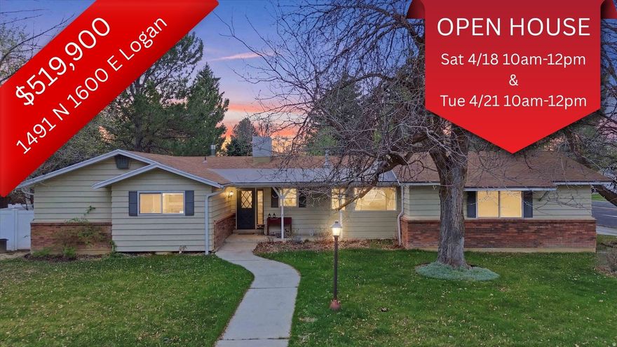**OPEN HOUSE Saturday 4/18 10am-12pm & Tuesday 4/21 10am-12pm** Located in the highly desirable Lundstrom Park area of Logan, just minutes from Utah State University, this beautifully updated home offers an open-concept great room featuring a remodeled kitchen with granite countertops, a large island, and a bright breakfast nook-perfect for everyday living and entertaining. The primary suite includes a remodeled ensuite bathroom, creating a private retreat. Enjoy year-round comfort with two furnaces and a tankless water heater. Additional highlights include two cozy gas fireplaces, a spacious deck for outdoor living, and a 2-car garage. Ideally located next to a bus stop for easy access to campus and downtown. Schedule a private tour today before it's gone!