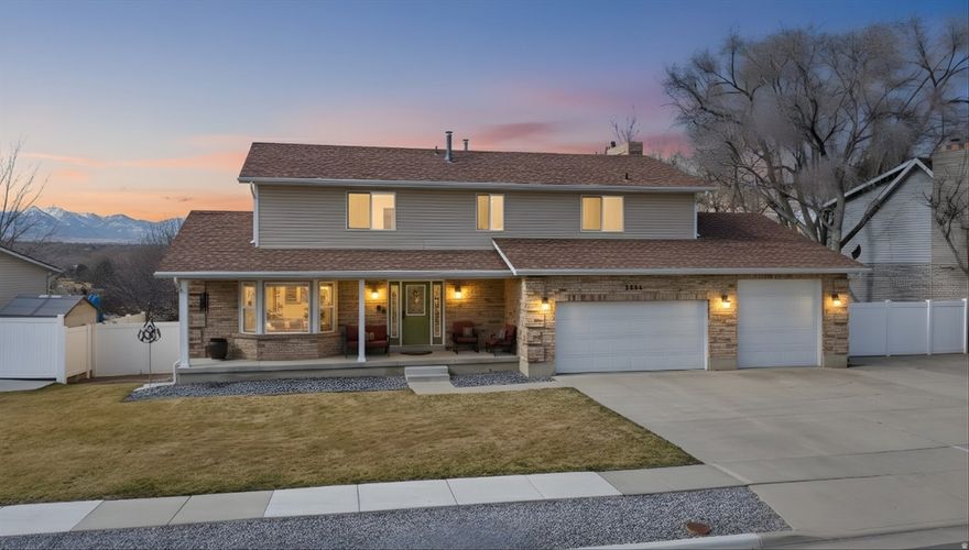 This beautifully designed 4,250 sq. ft. modern-cozy retreat offers the perfect blend of openness and warmth in one of Murray's most sought-after, tight-knit neighborhoods. With 6 spacious bedrooms and 4 bathrooms, there's room for everyone to live, grow, and gather. The heart of the home features a bright open-concept floor plan filled with natural light, ideal for busy mornings and memorable family nights. Three inviting fireplaces add charm and comfort throughout, creating the perfect atmosphere year-round. Step outside onto your beautiful deck with breathtaking views - perfect for summer BBQs, morning coffee, or simply unwinding while the kids play. Need space for all the toys? Enjoy RV parking and a rare 4-car garage, giving you flexibility for vehicles, storage, and hobbies.  Located in the heart of Murray, you'll love the strong sense of community, nearby parks, schools, and easy access to everything your family needs.