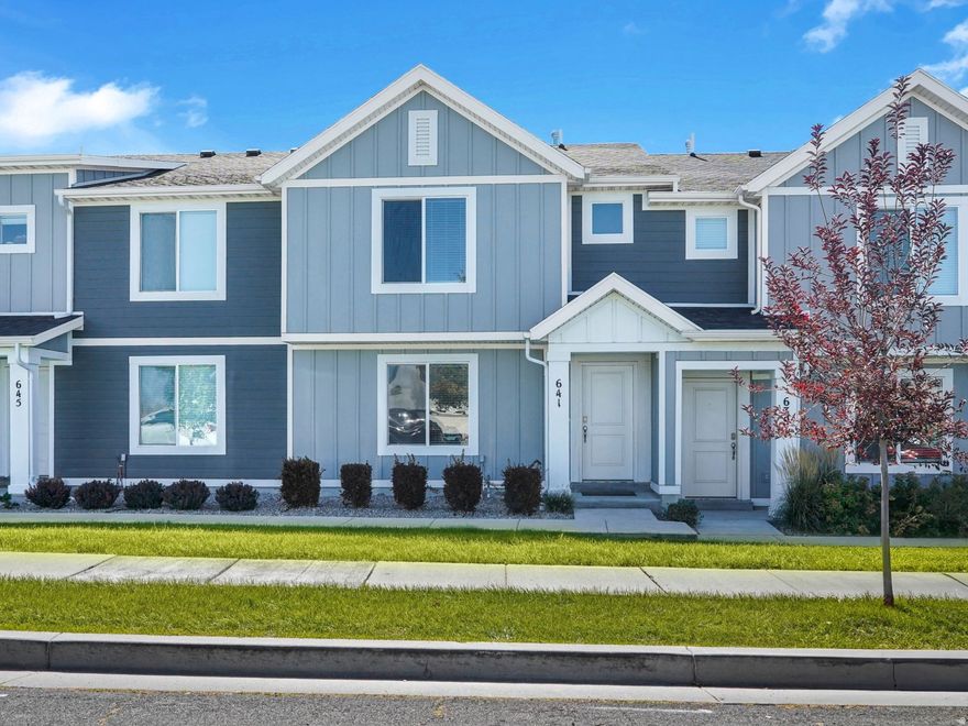 Nothing beats Christmas in a new home AND kicking off your 2026 New Year in a brand new space! PLUS: Seller is offering a $10,000 credit for buyer concessions to be used for closing costs and/or interest rate buy down.  Don't miss your chance to own this Stansbury Park dream home featuring 3 bedrooms, 2 bathrooms, and an open-concept living, kitchen, and dining area-perfect for entertaining. Highlights include a dedicated laundry area with washer/dryer hookups, keyless entry, a radon mitigation system, and a crawl space for extra storage, plus a two-car attached garage. The oversized owner's suite boasts a spacious walk-in closet. FHA-approved with rental potential, this home is just minutes from I-80, offering a 25-minute commute to downtown Salt Lake or a quick weekend getaway to Wendover. Conveniently close to hiking trails, Stansbury Golf Course, Stansbury Lake, shopping, dining, an animal hospital and grooming salon, the University of Utah Health Clinic, and more. The community features a playground, exterior maintenance, and very low HOA fees for affordable, easy living. This one won't last long-schedule your showing today and move in before the New Year hits!  Wake up January 1 in this gorgeous spot!  Buyer and buyer's agent/broker to verify all information.   Square footage figures are provided as a courtesy estimate only and were obtained from county records.  Buyer is advised to obtain an independent measurement.