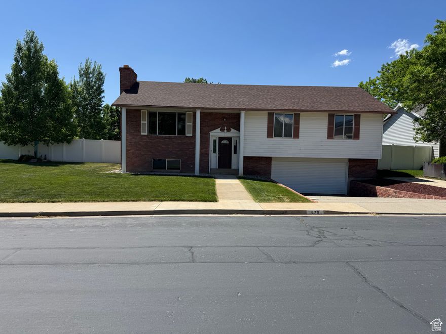 Nice 4 bed 3 bath home in great location. New roof, toilets, lighting, paint, flooring some plumbing and some electrical. Newer furnace and AC. 2 fireplaces. Very inviting home. Covered deck with nice private backyard. 1 owner of this property.